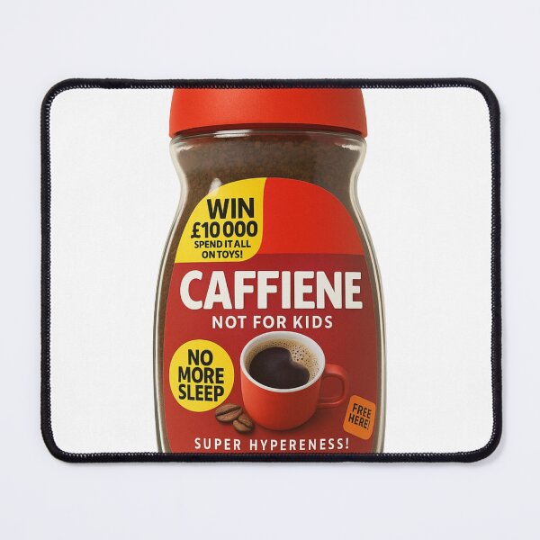 Item preview, Caffiene Toy Jar – No More Sleep Parody Design designed and sold by THEFABULOUSEGGS.