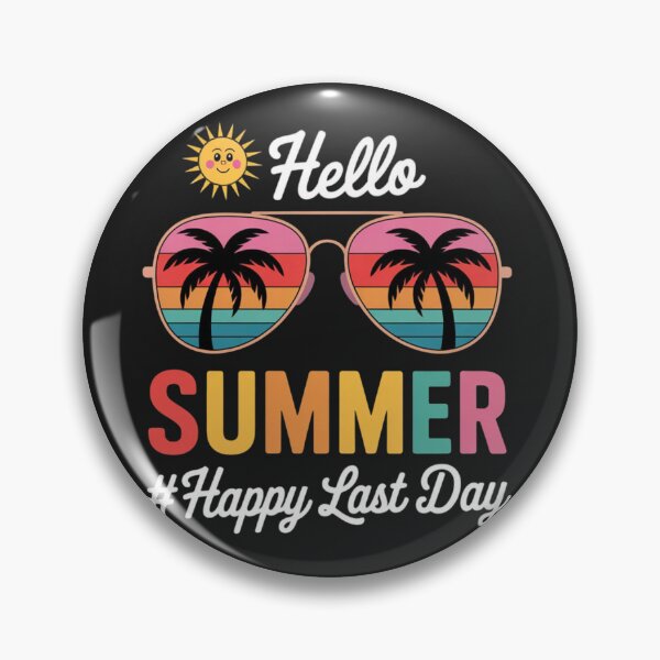 Item preview, Hello Summer Happy Last Day Of School Teacher Student Kids designed and sold by ConceptualVibes.