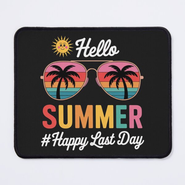 Item preview, Hello Summer Happy Last Day Of School Teacher Student Kids designed and sold by ConceptualVibes.