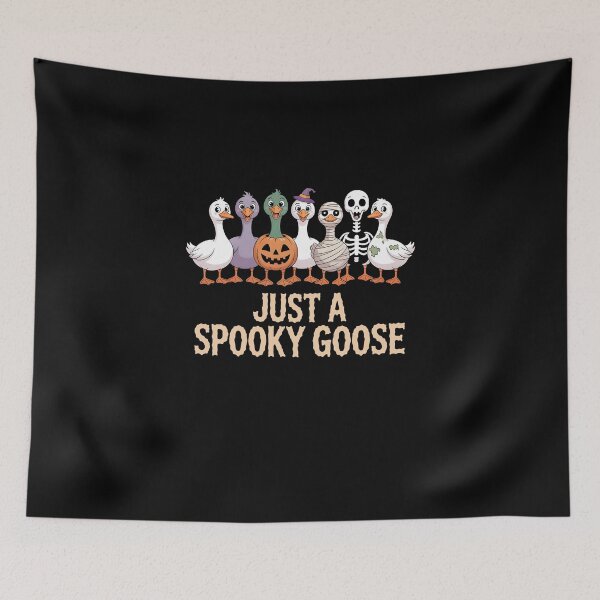 Item preview, Just a Spooky Goose – Funny Halloween Goose Costume Design designed and sold by MissRasheedHam.