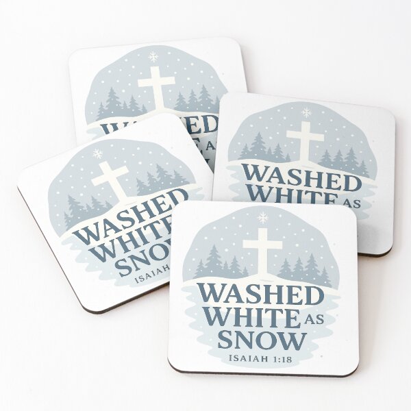 Item preview, Washed White As Snow designed and sold by Kingdom Content.