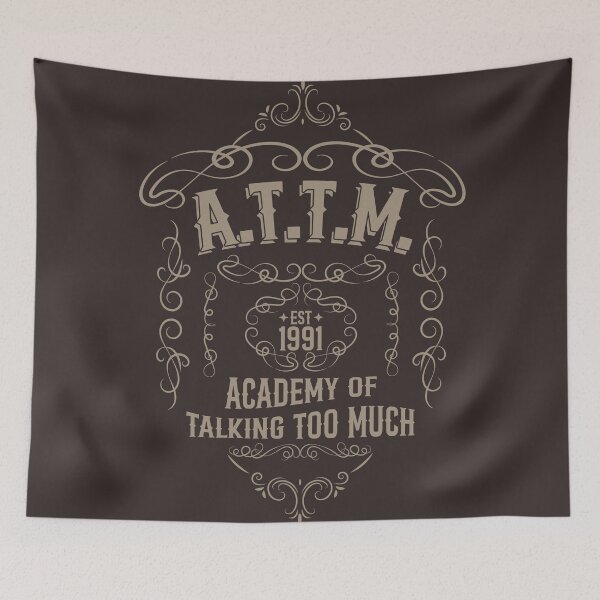 Item preview, Academy of Talking Too Much designed and sold by Milena R..