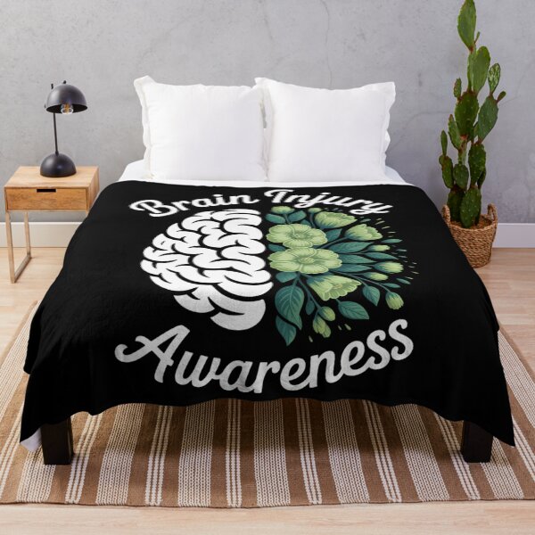 Item preview, Brain Injury Awareness Mental Health Awareness Mindfulness designed and sold by blueyeeti.
