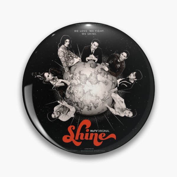 Item preview, Shine the series official poster thai BL Mile Phakphum Apo Nattawin kinnporsche love is love boys love boys shounen ai mileapo  designed and sold by Kpop-Noona.