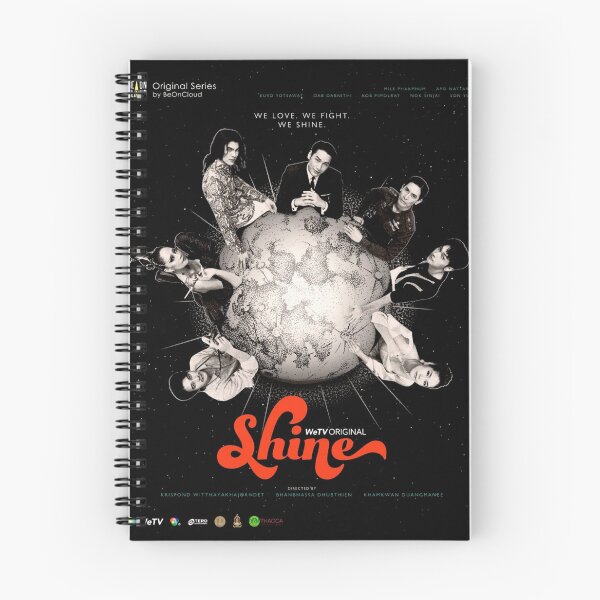 Item preview, Shine the series official poster thai BL Mile Phakphum Apo Nattawin kinnporsche love is love boys love boys shounen ai mileapo  designed and sold by Kpop-Noona.