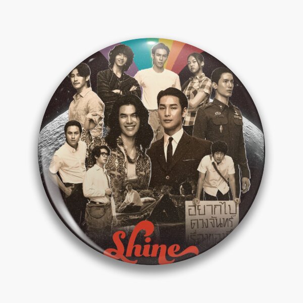 Item preview, Shine the series official poster thai BL Mile Phakphum Apo Nattawin kinnporsche love is love boys love boys shounen ai mileapo  designed and sold by Kpop-Noona.