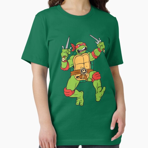 Item preview, Teenage Mutant Ninja Turtles Raphael Attack Vintage Logo designed and sold by FifthSun.