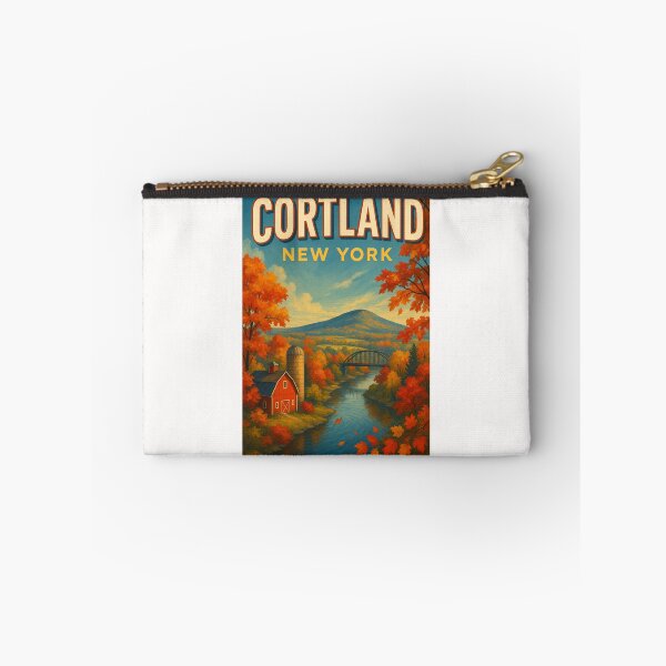 Item preview,  Autumn in Cortland Valley, New York designed and sold by Places On Earth.
