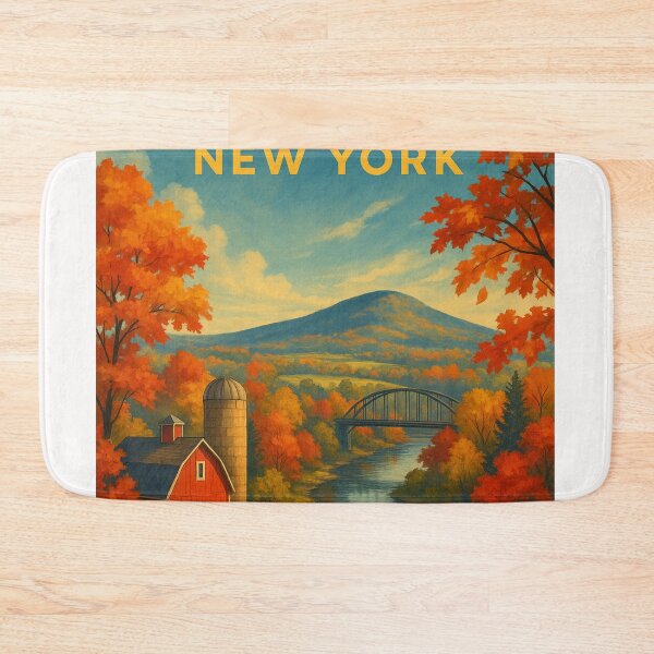 Item preview,  Autumn in Cortland Valley, New York designed and sold by Places On Earth.