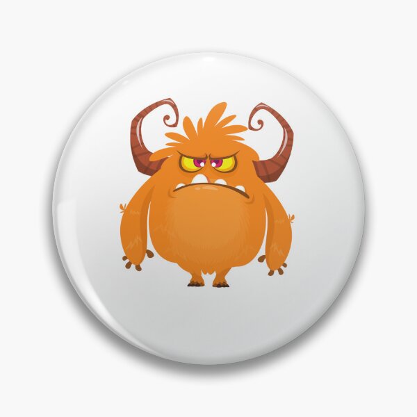 Item preview,  Grumpy Orange Monster designed and sold by MinsaArt.