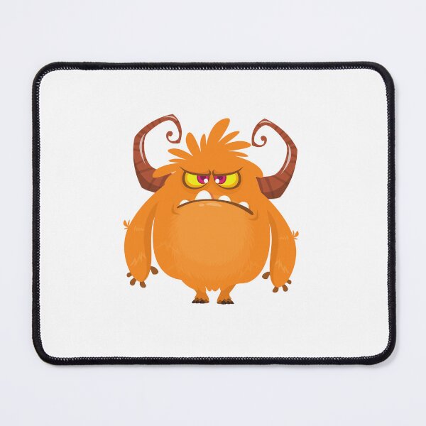 Item preview, Grumpy Orange Monster designed and sold by MinsaArt.