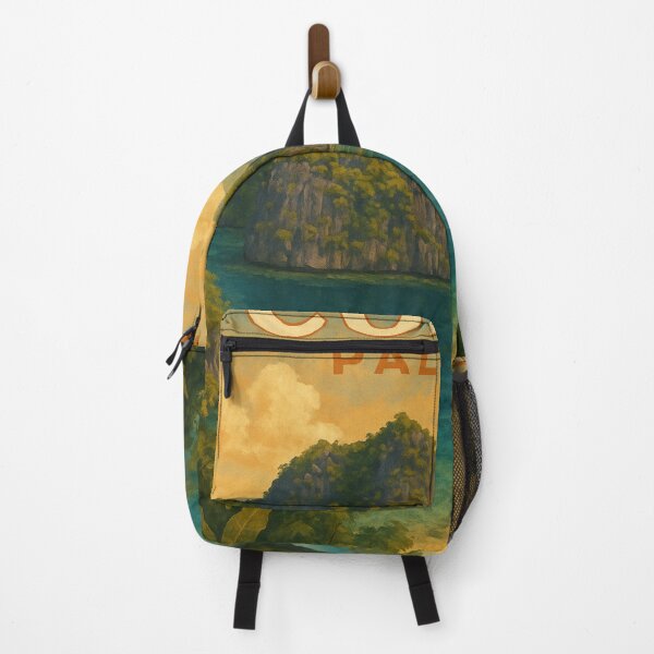 Item preview,  Limestone Cliffs and Lagoon of Coron, Palawan, Philippines designed and sold by Places On Earth.