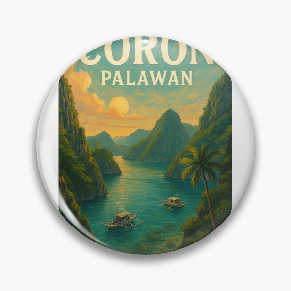 Item preview,  Sunset Over Coron Bay, Palawan, Philippines designed and sold by Places On Earth.