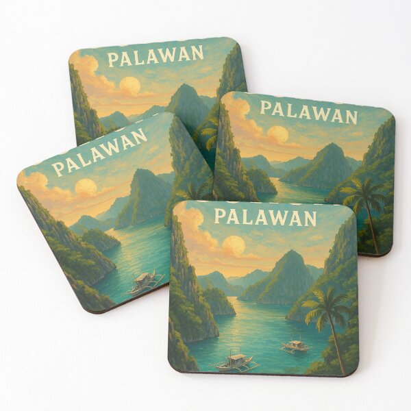 Item preview,  Sunset Over Coron Bay, Palawan, Philippines designed and sold by Places On Earth.