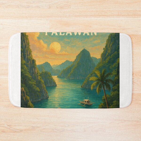 Item preview,  Sunset Over Coron Bay, Palawan, Philippines designed and sold by Places On Earth.