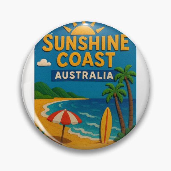 Item preview,  Sunshine Coast Beach Scene, Queensland, Australia designed and sold by Places On Earth.