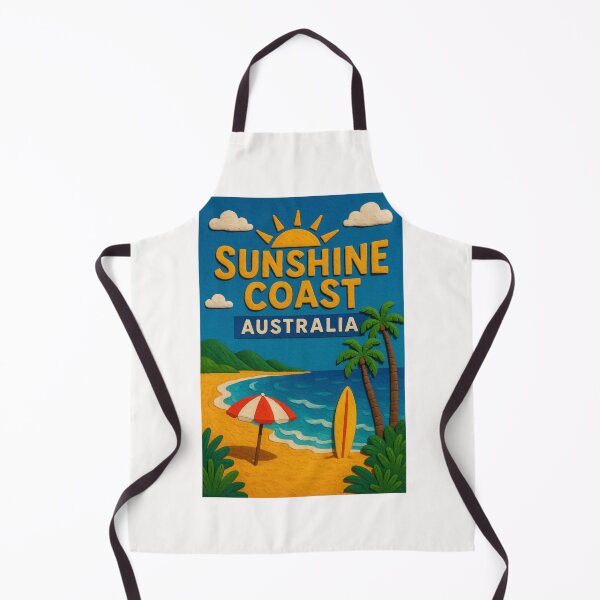 Item preview, Sunshine Coast Beach Scene, Queensland, Australia designed and sold by Places On Earth.