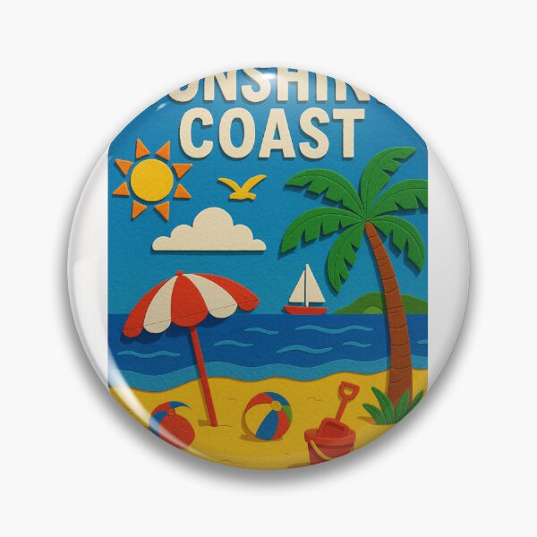 Item preview,  Sunshine Coast Family Beach Day, Queensland, Australia designed and sold by Places On Earth.