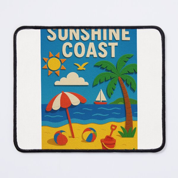 Item preview,  Sunshine Coast Family Beach Day, Queensland, Australia designed and sold by Places On Earth.