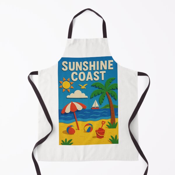 Item preview, Sunshine Coast Family Beach Day, Queensland, Australia designed and sold by Places On Earth.