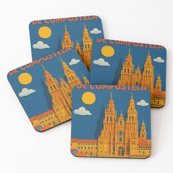 Item preview,  Santiago de Compostela Cathedral, Galicia, Spain designed and sold by Places On Earth.