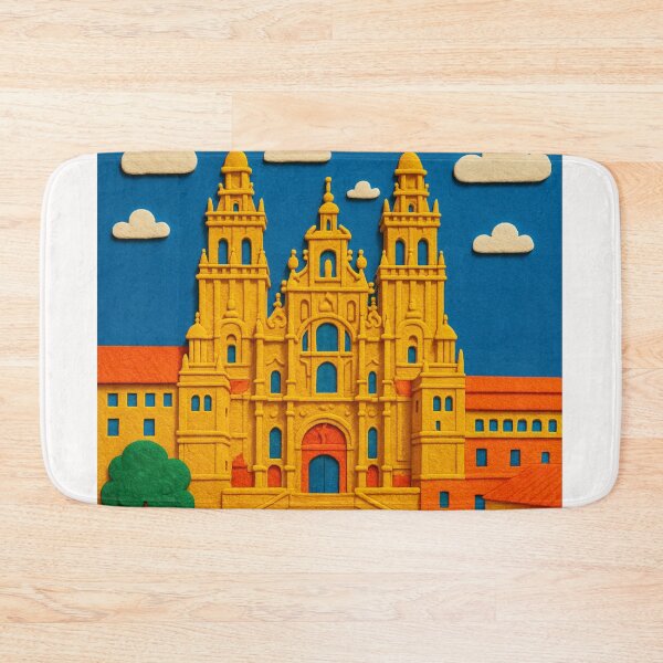 Item preview,  Santiago de Compostela Cathedral Plaza, Galicia, Spain designed and sold by Places On Earth.