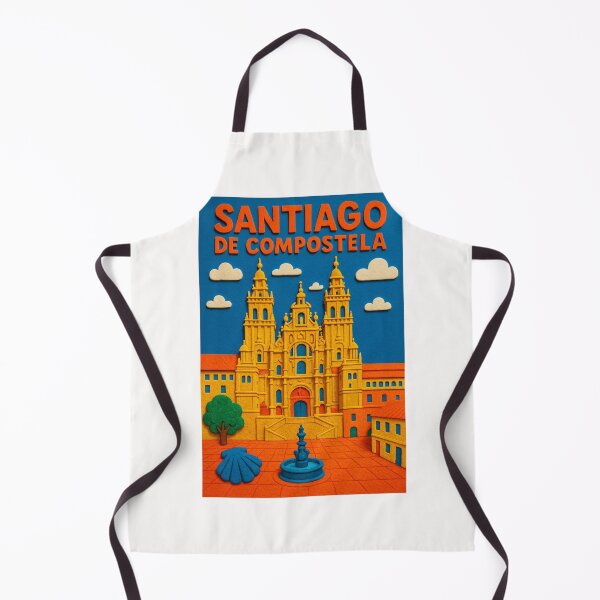 Item preview,  Santiago de Compostela Cathedral Plaza, Galicia, Spain designed and sold by Places On Earth.
