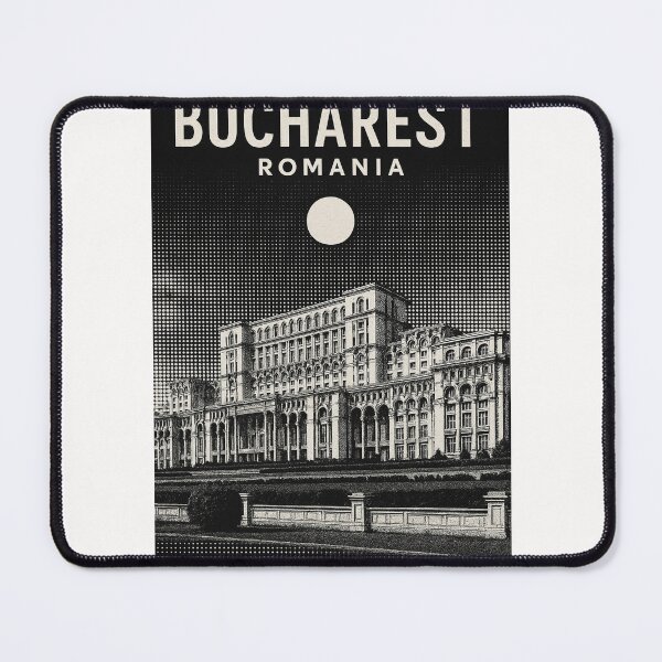 Item preview, Bucharest's Palace of the Parliament by Moonlight designed and sold by Places On Earth.