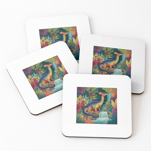 Item preview, Majestic Parasaurolophus in Rainforest designed and sold by Bambear.