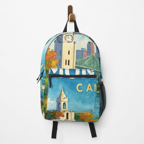 Item preview, Montréal Landmarks with River View, Québec, Canada designed and sold by Places On Earth.