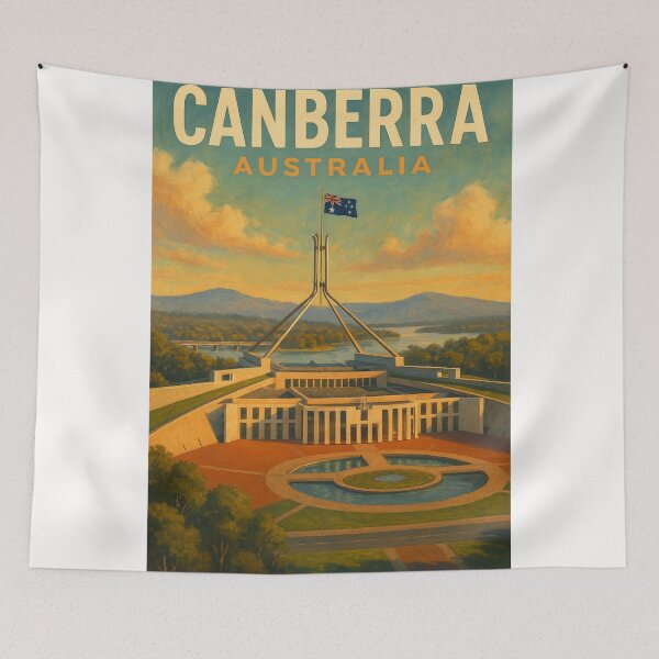 Item preview,  Parliament House in Canberra, Capital Territory, Australia designed and sold by Places On Earth.