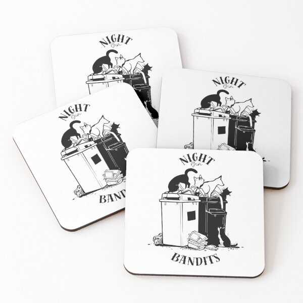 Item preview, Street Cats – Night Bin Bandits designed and sold by Imagin8ive.