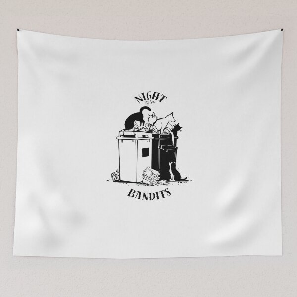 Item preview, Street Cats – Night Bin Bandits designed and sold by Imagin8ive.