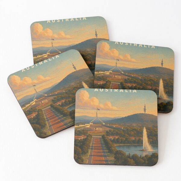 Item preview,  Canberra Skyline and Black Mountain Tower, Australia designed and sold by Places On Earth.