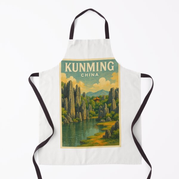 Item preview,  Stone Forest and Pavilion Landscape, Kunming, Yunnan, China designed and sold by Places On Earth.