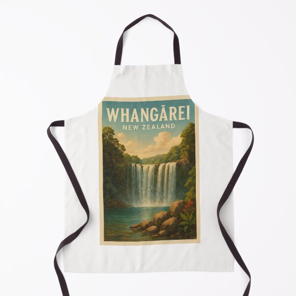 Item preview, Whangārei Falls Cascading into Native Forest Pool, Northland, New Zealand designed and sold by Places On Earth.