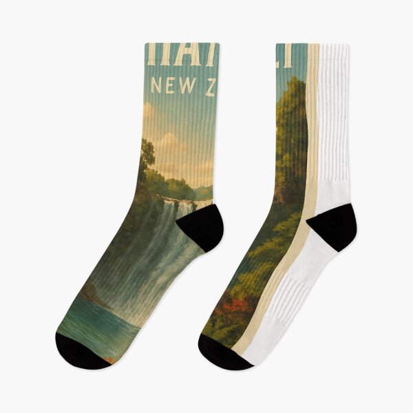 Item preview,  Whangārei Falls Cascading into Native Forest Pool, Northland, New Zealand designed and sold by Places On Earth.