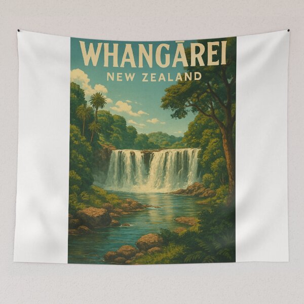 Item preview, Forest Trail View of Whangārei Falls, Northland, New Zealand designed and sold by Places On Earth.