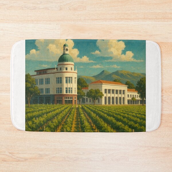 Item preview,  Art Deco Landmark and Vineyards, Hastings, Hawke’s Bay, New Zealand designed and sold by Places On Earth.