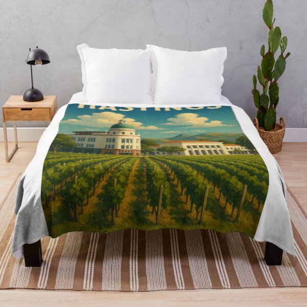 Item preview,  Art Deco Landmark and Vineyards, Hastings, Hawke’s Bay, New Zealand designed and sold by Places On Earth.