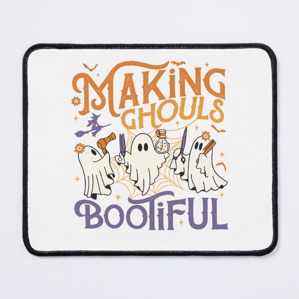Item preview, Making Ghouls Bootiful – Funny Halloween Beauty Ghost Design designed and sold by haitrieuic96.