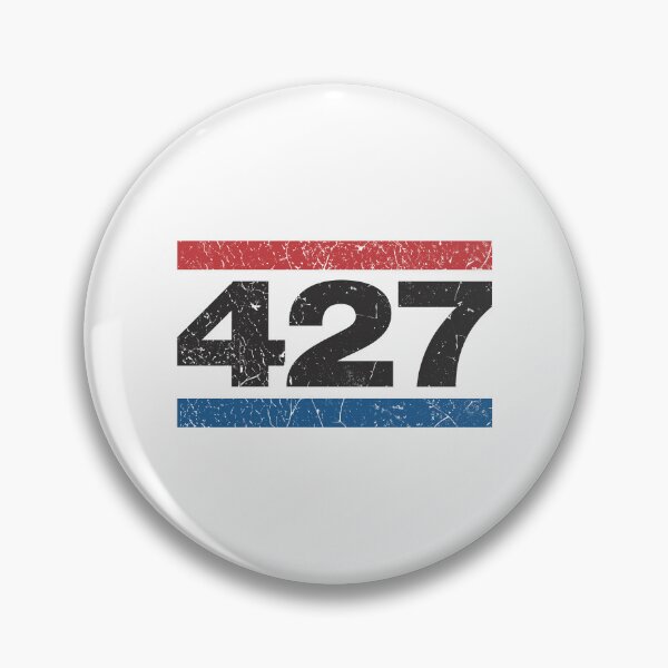 Item preview, 427 Cobra emblem - worn, aged, distressed print. designed and sold by retropetrol.