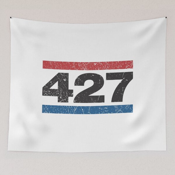 Item preview, 427 Cobra emblem - worn, aged, distressed print. designed and sold by retropetrol.