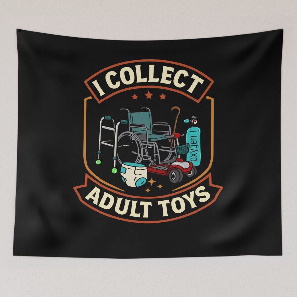 Item preview, Older Person Grandpa I Collect Adult Toys Funny Senior designed and sold by wrestletoys.