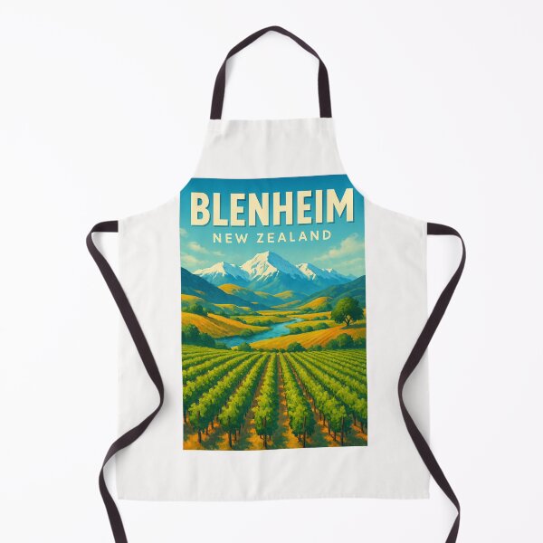 Item preview, Marlborough Vineyards and Alpine Peaks, Blenheim, New Zealand designed and sold by Places On Earth.