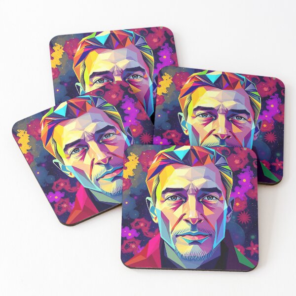 Item preview, Vibrant Polygonal Portrait designed and sold by sharon1210.