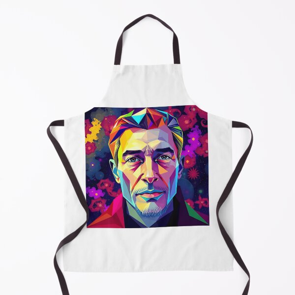 Item preview, Vibrant Polygonal Portrait designed and sold by sharon1210.