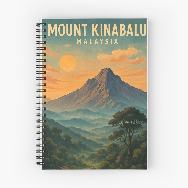 Item preview,  Sunrise Over Mount Kinabalu, Sabah Malaysia designed and sold by Places On Earth.
