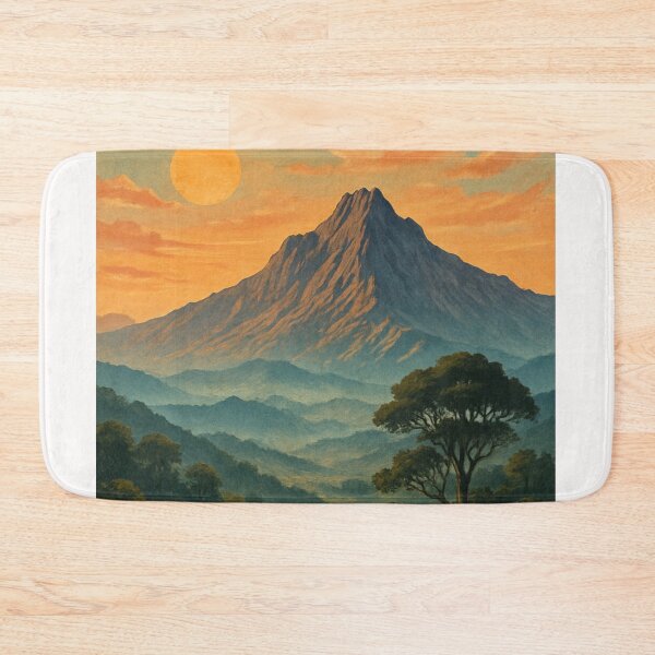 Item preview,  Sunrise Over Mount Kinabalu, Sabah Malaysia designed and sold by Places On Earth.