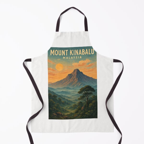 Item preview, Sunrise Over Mount Kinabalu, Sabah Malaysia designed and sold by Places On Earth.